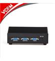 Vcom DD132 1-2 Port 350MHZ Metal Vga Splitter_1)