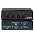Vcom DD174 4-1 Port Manuel 350MHz Metal Vga Switch