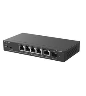 Ruijie-Reyee RG-ES206MG-P 6 Port 10-100-1000Mbps Multi-Gigabit Yönetilebilir Switch 4Port POE+70W