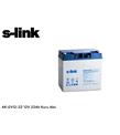 S-link AK-EV12-22 12v 22ah Bakımsız Kuru Akü_1)