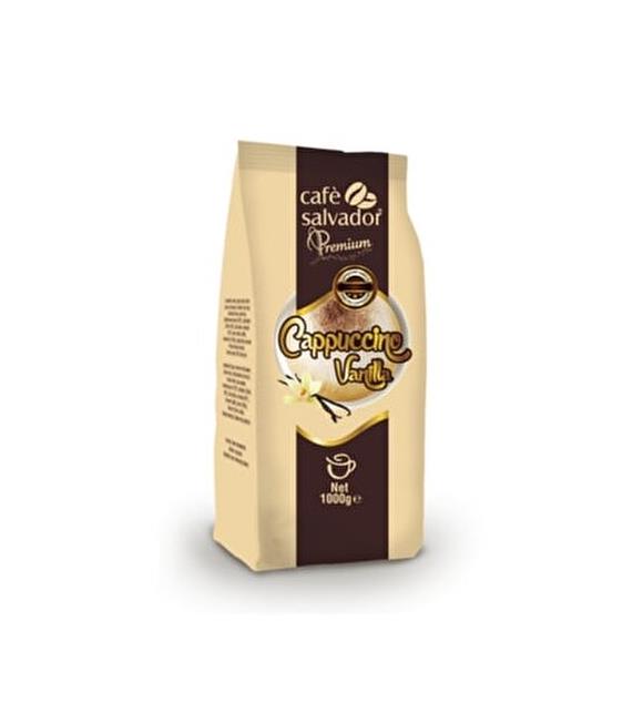 Cafe Salvador Cappuccino Vanilla 1000Gr Premium Kahve