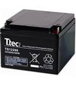 Ttec 12V 26A Bakımsız Kuru Akü