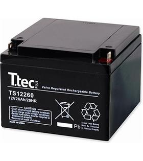 Ttec 12V 26A Bakımsız Kuru Akü