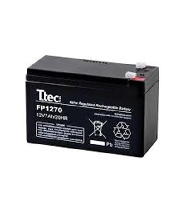 Ttec 12V 7AH-20HR Bakımsız Kuru Akü 2Kg Ups Uyumlu