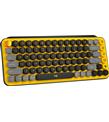 Logitech 920-010818 POP Keys Yellow-Black Kablosuz Mekanik Emoji Klavyesi