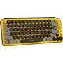 Logitech 920-010818 POP Keys Yellow-Black Kablosuz Mekanik Emoji Klavyesi