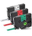 Brother TZE-431 12 mm Kırmızı Üzeri Siyah Laminasyonlu Etiket_1)