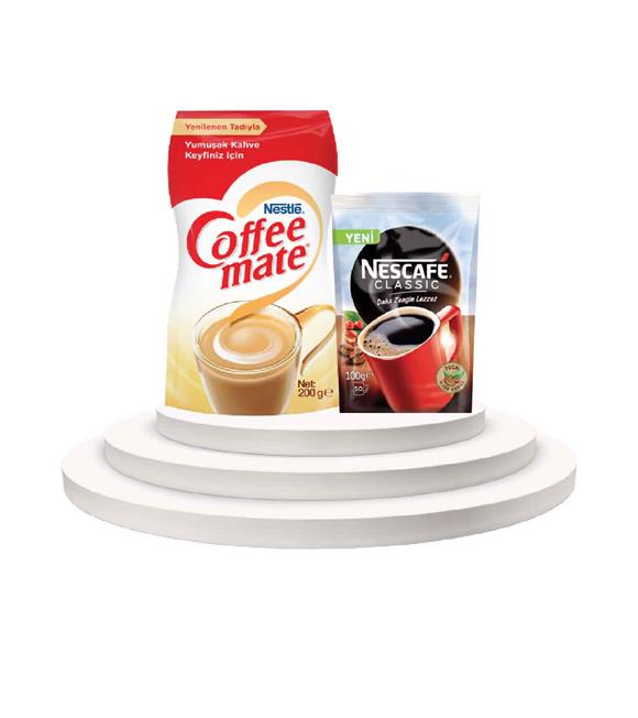 Nestle Coffee-Mate Doypack 200G 12310110 + Nestle Nescafe Classıc Dp Arch 100gr 12392356 (12493989)