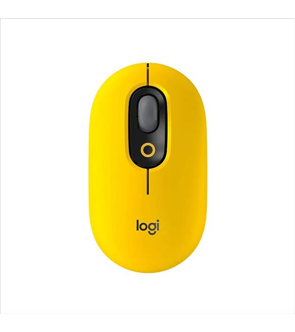 Logitech 910-006546 POP Emoji Sarı Optik Kablosuz Mouse