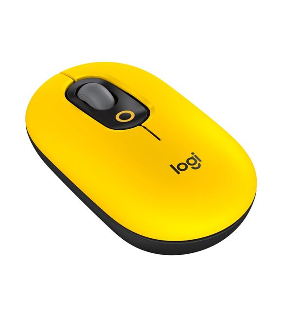 Logitech 910-006546 POP Emoji Sarı Optik Kablosuz Mouse_1