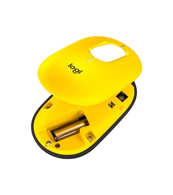 Logitech 910-006546 POP Emoji Sarı Optik Kablosuz Mouse_3