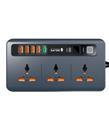 Relife RL-316D Akıllı Priz Akım Korumalı 1,9mt Kablo Üniversal 5 USB 5V-3.4A QC 3.0 Digital Ekran_1)