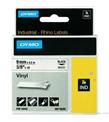DYMO RhinoPRO Renkli Vinil 9mmx5,5m Siyah-Beyaz Şerit 18482