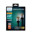Philips SWL6122C-93 2,0mt Altun Uç 4K Hdr Premium 18gbps 60hz Hdmı Kablosu Kutulu_1)