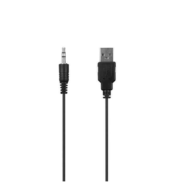 Snopy SN-X22 STYLE 2.0 Multimedia Led Işıklı 3W-2 Siyah USB Gaming Speaker