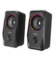 Mikado MD-S26 JOY 2.0 Multimedia 3W-2 Siyah USB RGB Işıklı Gaming Speaker_1)