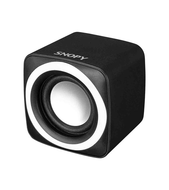 Snopy SN-C5 2.0 Multimedia USB 5V 3W-2 Siyah Speaker