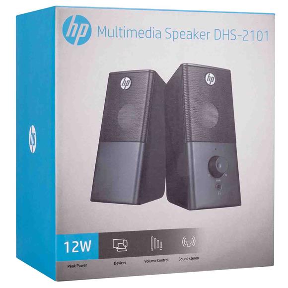 Hp DHS-2101S 6W Siyah Multimedia Speaker Hoparlör