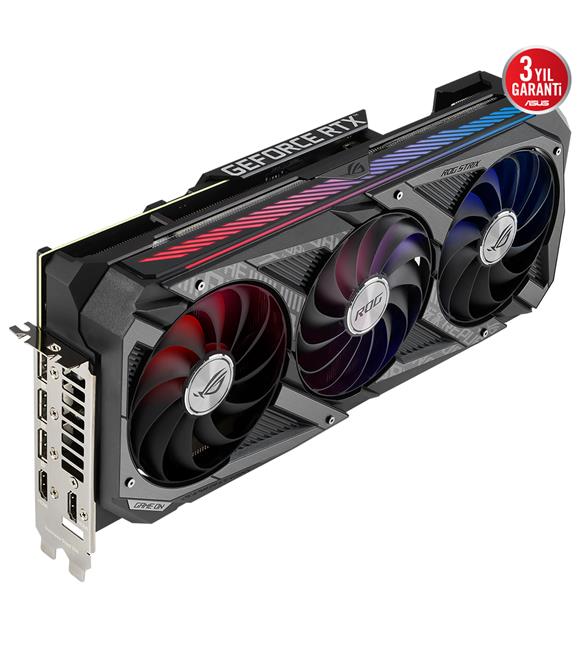 Asus Geforce ROG-STRIX-RTX3070TI-8G-GAMING 8GB GDDR6X 256bit OC 2xHDMI 3xDP RGB Ekran Kartı