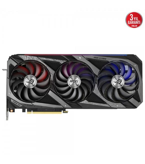 Asus Geforce ROG-STRIX-RTX3070TI-8G-GAMING 8GB GDDR6X 256bit OC 2xHDMI 3xDP RGB Ekran Kartı