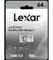 Lexar 64GB Usb 3.0 J.Drive D35c OTG Type-C 100MB-s Çift Taraflı Flash Bellek