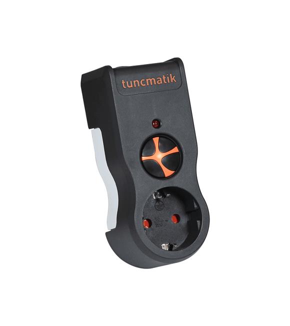 Tunçmatik TSK5079 1li Enerji Koruma Powersurge 1li Siyah priz 525 JOULE