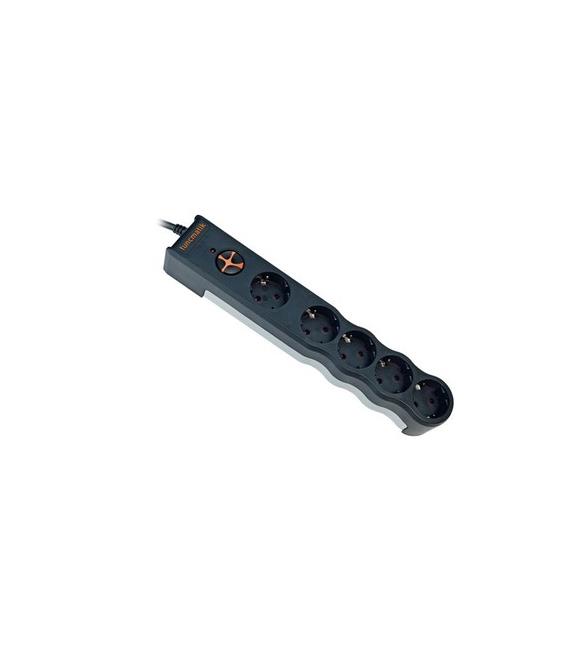 Tunçmatik TSK6136 Powersurge 5'lı Siyah 1050 Joule