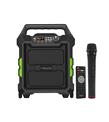 Mikado MD-101KP RMS:80W Kablosuz UHF Mikrofonlu Bluetooth Speaker