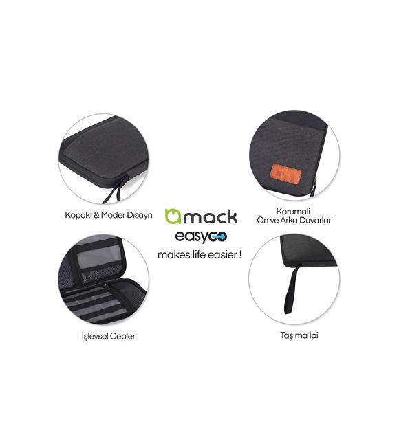 Mack Mcc-4006 Slim Elektronik Aksesuar Çantası