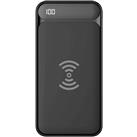 S-link IP-217W 10000mAh Powerbank 2 Usb Port Siyah Kablosuz LCD Ekranlı Taşınabilir Pil Şarj Cihazı