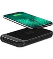 S-link IP-217W 10000mAh Powerbank 2 Usb Port Siyah Kablosuz LCD Ekranlı Taşınabilir Pil Şarj Cihazı_1)
