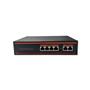 Nova ND1P402LF 4 Port Poe+ 10-100 Mbps 2 Port 10-100 Uplink Switch 78W