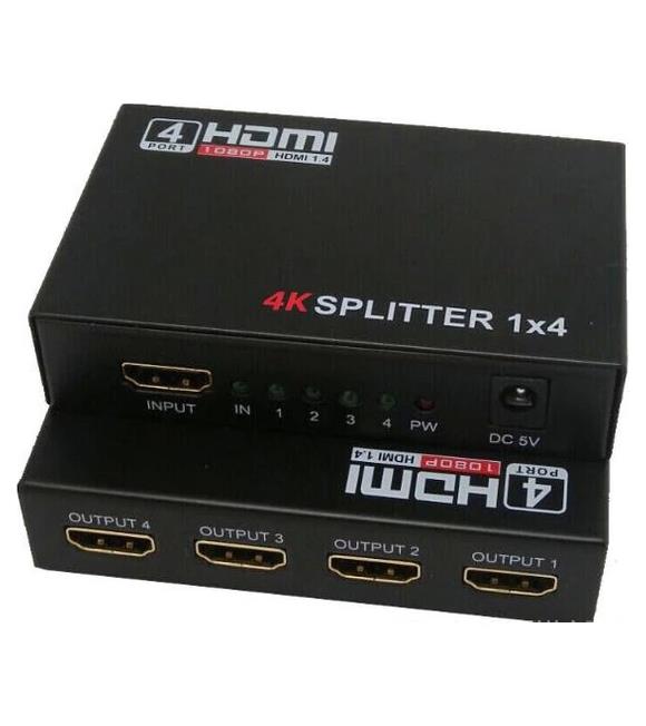 Nova HDMI 1-4 Splitter 1 Giriş 4 Çıkış