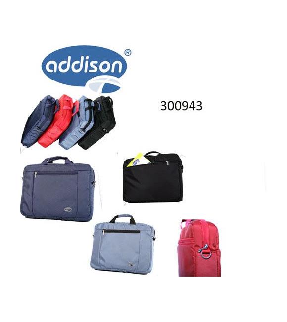 Addison 300943 15.6" Kırmızı Bez Notebook Çantası