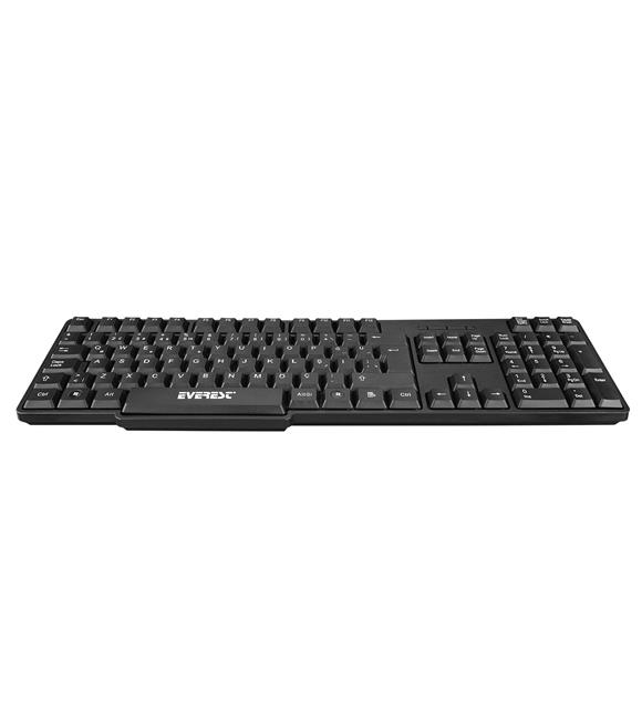 Everest KM-6852 Siyah Usb Kablosuz Combo Q Standart Klavye + Mouse Set