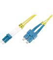 Beek LC-SC Fiber Optik Patch Kablo, 9-125 µ, Singlemode, 3.0mm, Duplex, OS2, LSZH, 5 metre 2932-05