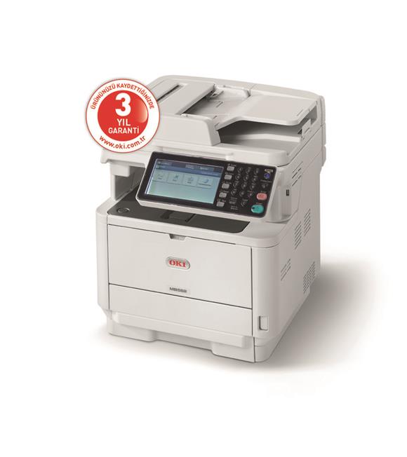 Oki MB562DNW Yazıcı-Tarayıcı-Fotokopi-Faks Çok Fonksiyonlu Lazer Yazıcı WI_FI