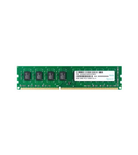 Apacer DL.08G2K.KAM 8 GB 1 x 8 GB DDR3 1600 MHz 240-pin DIMM Pc Ram