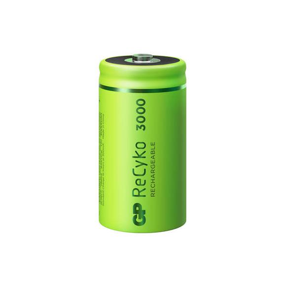 Gp 3000 mAh Orta Boy Şarjlı Pil 2 li  Paket C Boy GP300CHCBMTR-2EB2