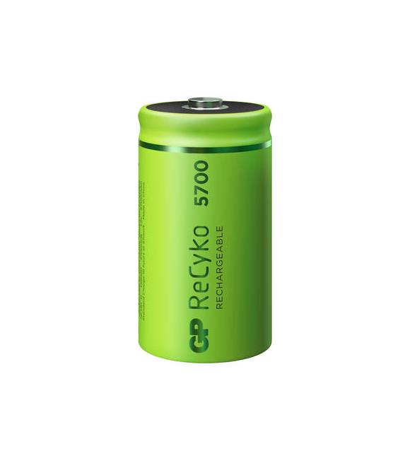 Gp 5700 mAh Kalın Şarjlı Kalın Pil 2 li Kart D Boy GP570DHCBMTR-2EB2