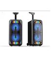 Mikado MD-801KP 3.7V2400mAh 30W Bluetooth-USB-TF-FM-Led Işıklı Kablolusuz Mikrofonlu Toplantı Anfisi