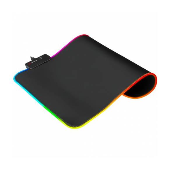 Rampage Pulsar MP-21 Siyah 252-328-3mm RGB Ledli Gaming Mouse Pad