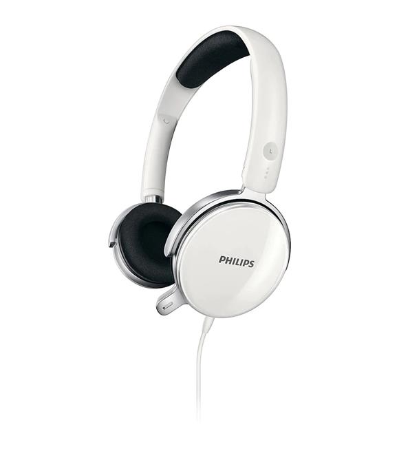 Philips SHM7110U-10 Beyaz Mikrofonlu Kulak Üstü Kulaklık