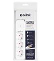 S-link SPG301S 1.5m 3x1.5mm 100 yüzde Bakır 750 Joule 3 lü Anahtarlı Akım Korumalı Priz Akım Korumalı Prizler