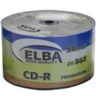 Elba CD-R 700MB-80MIN Printable 50li Shrink