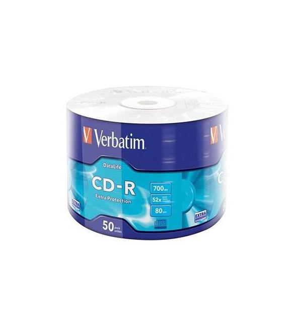 Verbatim 43787 CD-R 50 Lİ Wrap Extra Protection 52x