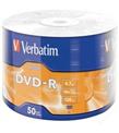 Verbatim 43791 DVD-R Wrap Matt Silver 16x 4.7 50 li