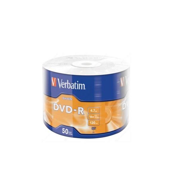 Verbatim 43791 DVD-R Wrap Matt Silver 16x 4.7 50 li