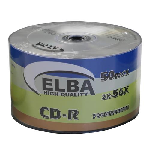 Elba CD-R 700MB-80MIN 56x 50li Shrink Diğer Fırsatları
