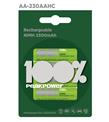 Peak Power AA Boy Kalem Pil Şarjlı 2300mAh 4'lü Paket 230AAHCMTK